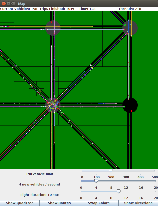 Traffic Simulator Screenshot